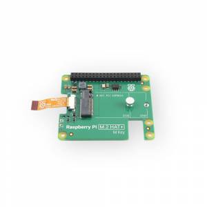 Adaptateur PCIe vers M.2 Raspberry Pi 5 vue de face