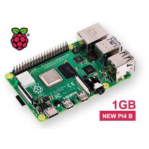 Nouvelle carte Raspberry PI 4 modèle B - Version 1Gb (Vue 0)