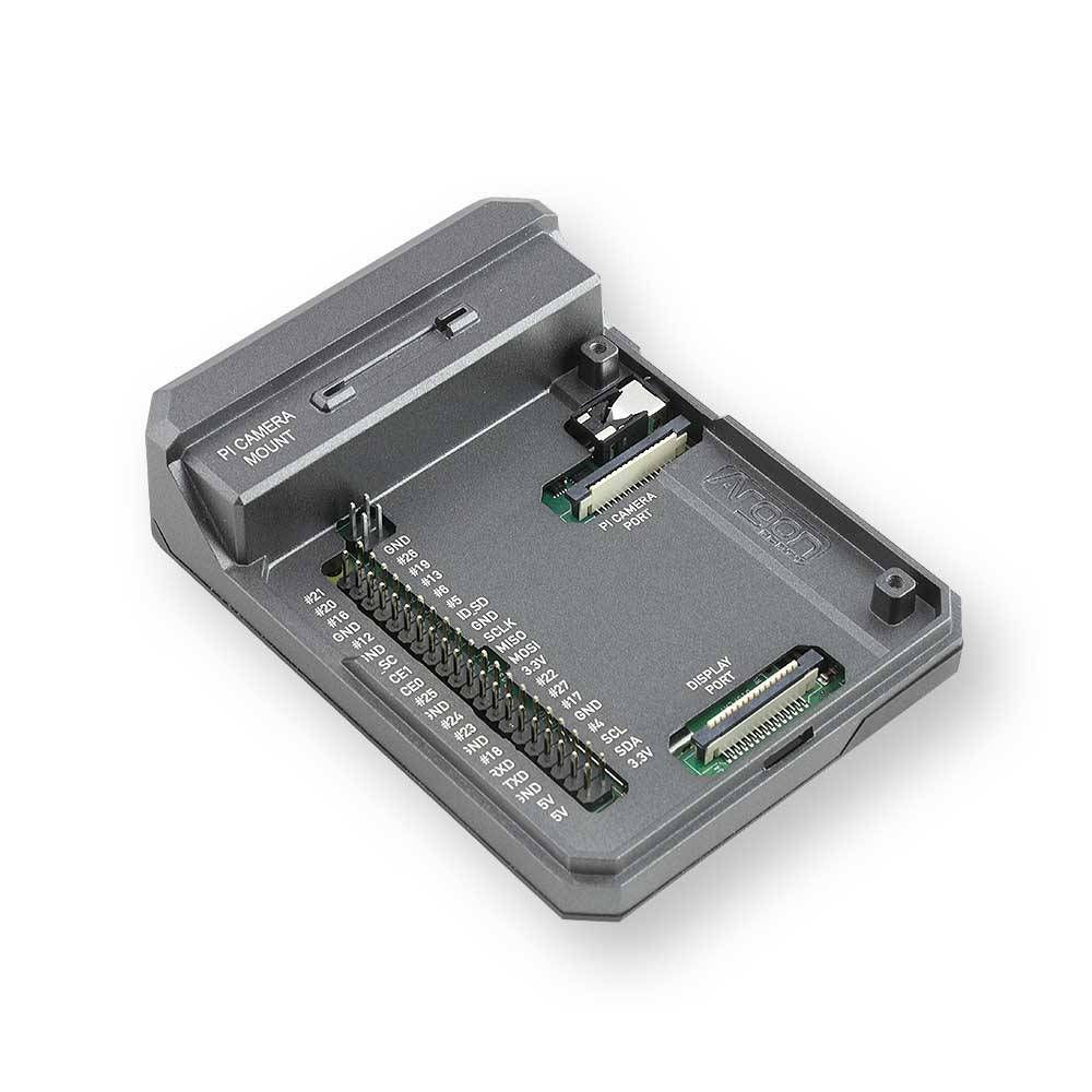 Boîtier pour Raspberry Pi 4 Model B, Boîtier de Refroidissement Passif en  Aluminium pour Raspberry Pi 4B Argenté : : Informatique