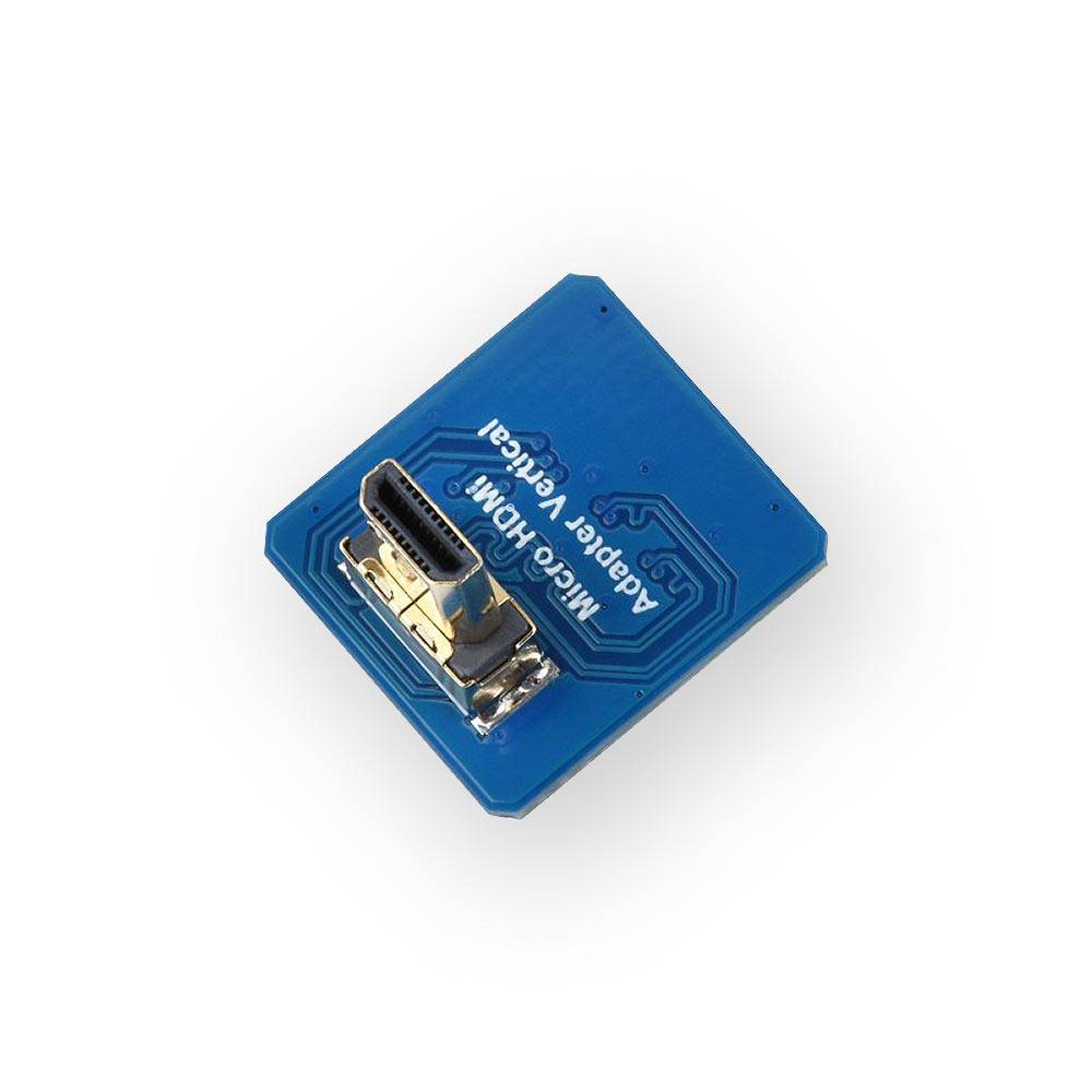 Adaptateur connecteur micro HDMI angle-droit vers câble plat FFC