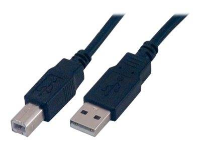Cable USB - Micro-USB (Charge & Synchro) Longueur 2m - Noir - Français