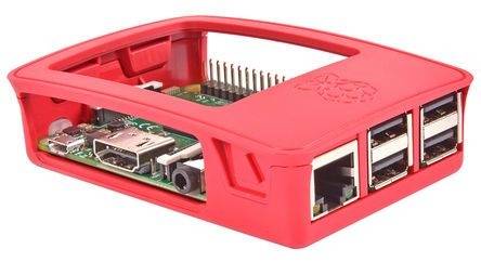 Raspberry Pi 3 modèle B Plus avec Wi-Fi et Bluetooth, boîtier ABS