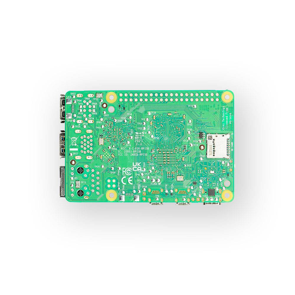 Kit Raspberry Pi 4 5,6, boîtier métallique, ventilateur, carte SD