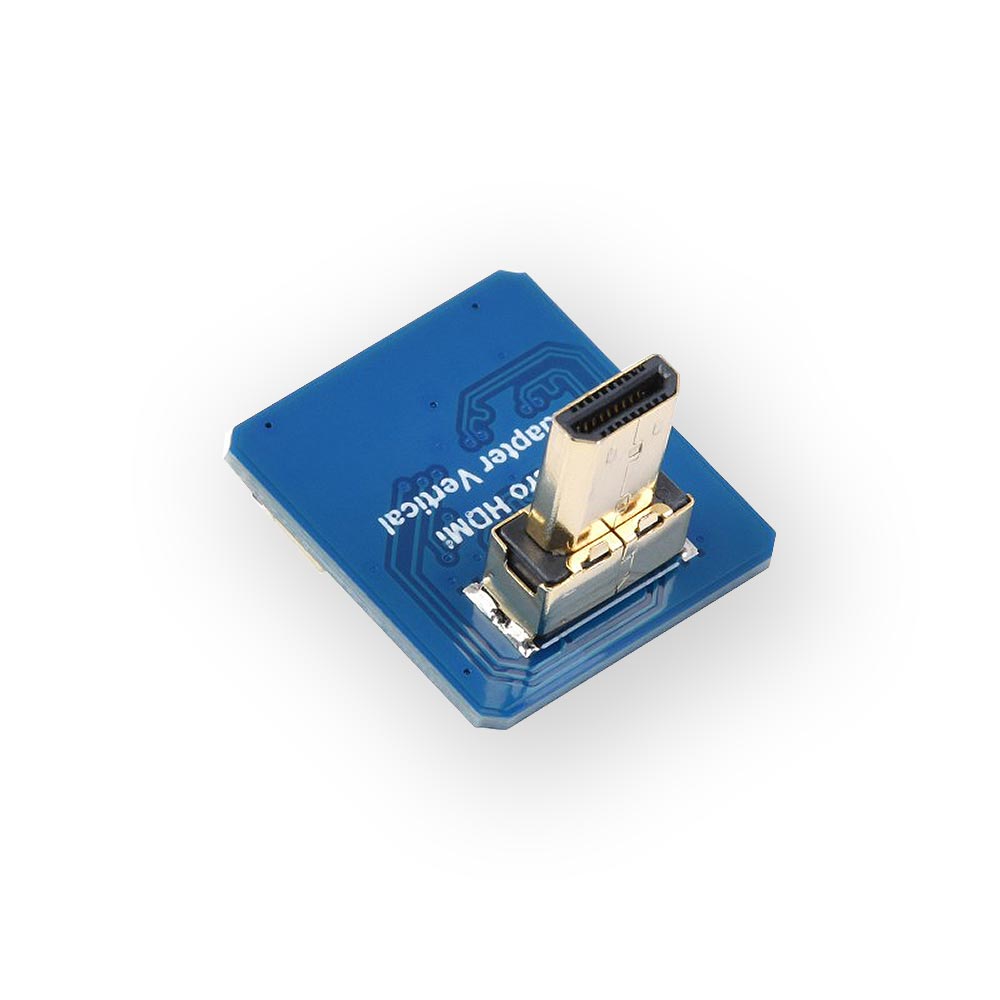 Adaptateur connecteur micro HDMI angle-droit vers câble plat FFC